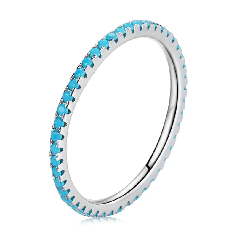 925 Sterling Silver Full pave ring
