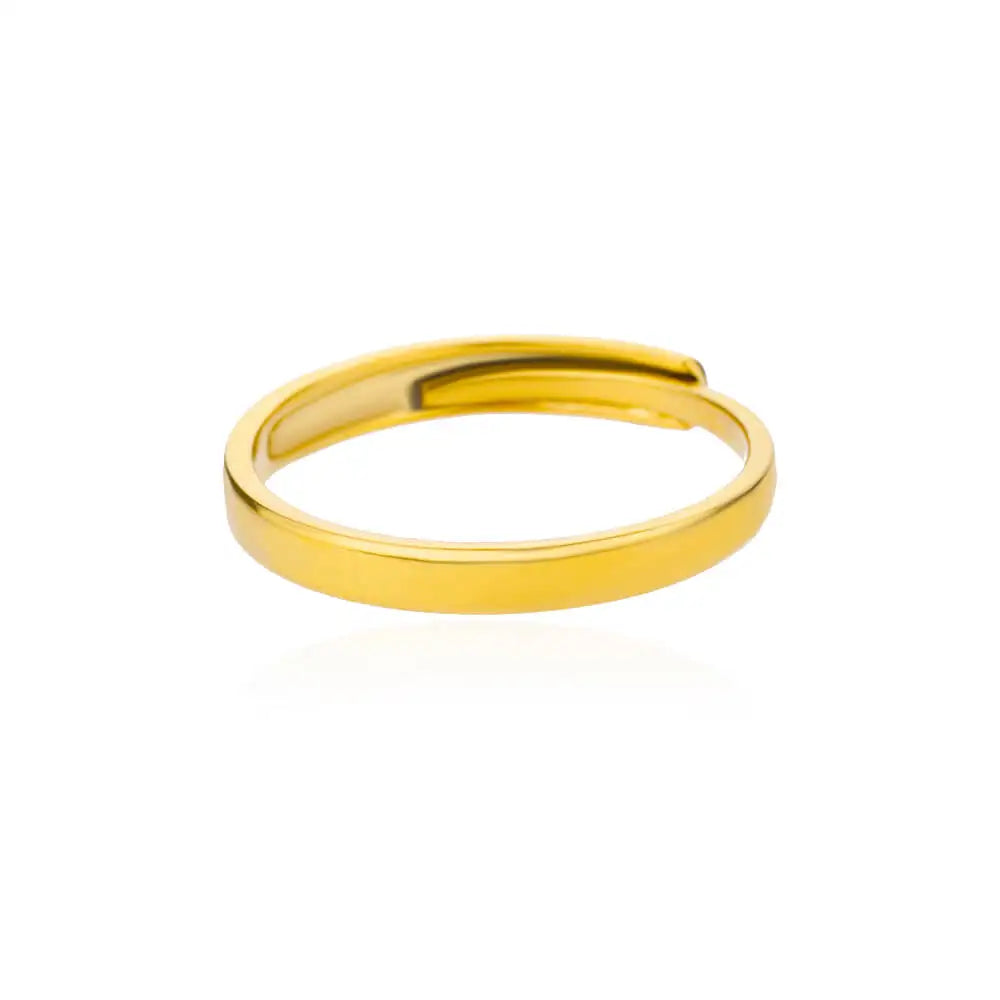 316L Stainless Steel Rings for Women Gold Color Never Fade Luxury Classic rings
