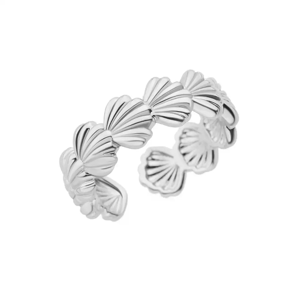316L Stainless Steel Rings for Women Gold Color Never Fade Luxury Classic rings