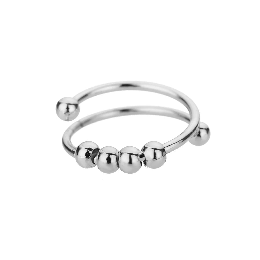 316L Stainless Steel Rings for Women Gold Color Never Fade Luxury Classic rings
