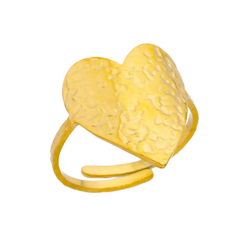 316L Stainless Steel Rings for Women Gold Color Never Fade Luxury Classic rings