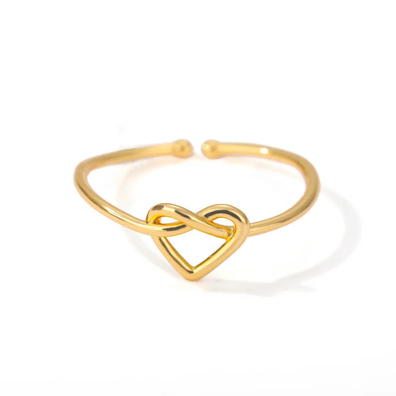 316L Stainless Steel Rings for Women Gold Color Never Fade Luxury Classic rings