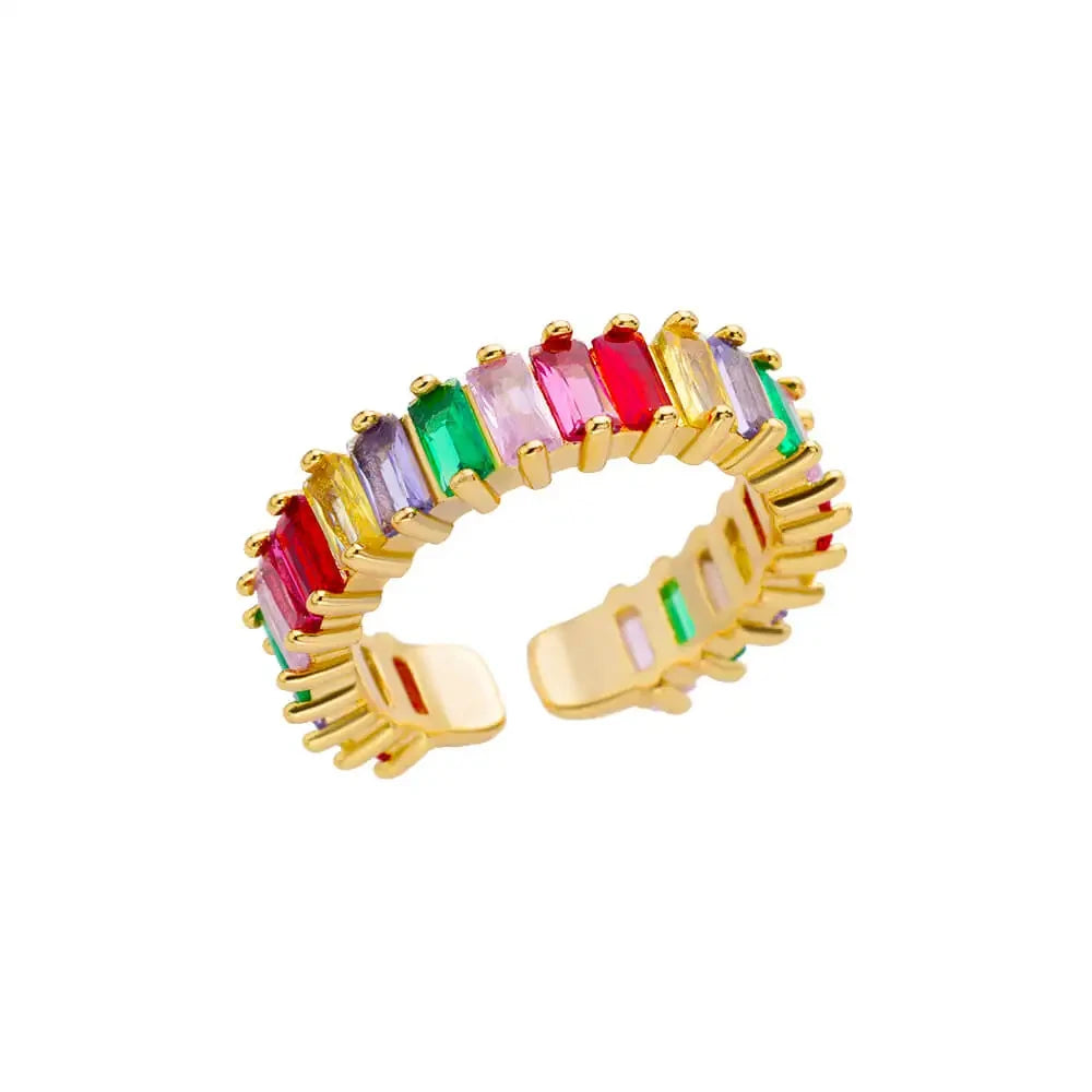 316L Stainless Steel Rings for Women Gold Color Never Fade Luxury Classic rings